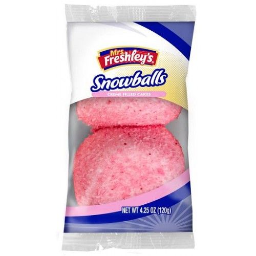 Mrs. Freshleys Pink Snowballs 120 Gramm