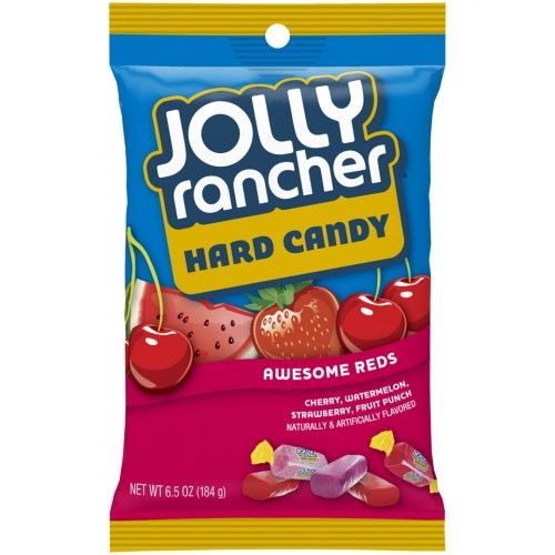 Jolly Rancher - Bonbons durs Awesome Reds en sachet de 184 grammes