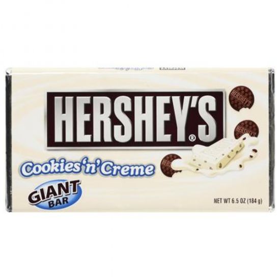 Hershey's White Cookies N' Creme Riegel, 184 Gramm