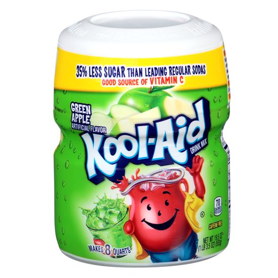 Kool Aid 8QT Pomme Verte 538 grammes