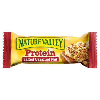 Nature Valley - Protein Gezouten Karamelnoten 40 Gram 12 Stück