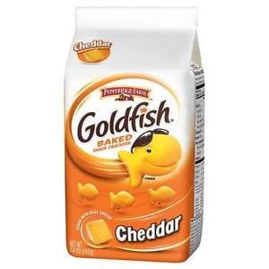 Poisson rouge - Cheddar 187 grammes