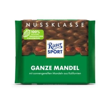 Ritter Sport - Ganze Mandel 100 Gramm