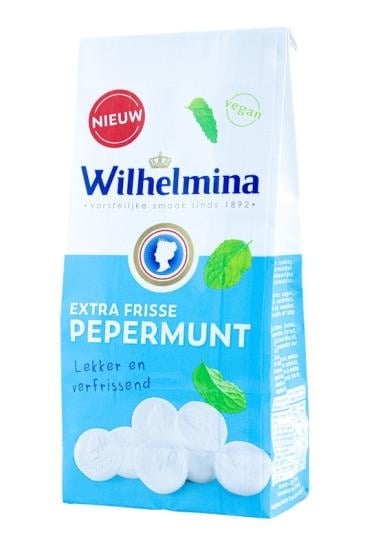 Wilhelminia - Pepermunt Extra Fris 200 Gram