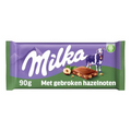Milka - Gebrochene Haselnüsse 90 Gramm