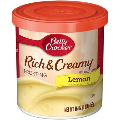 Glaçage au citron Betty Crocker - 453 grammes