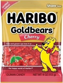 Haribo - Goldbären Kirsche 113 Gramm