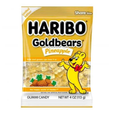 Haribo - Goldbären Ananas 113 Gramm