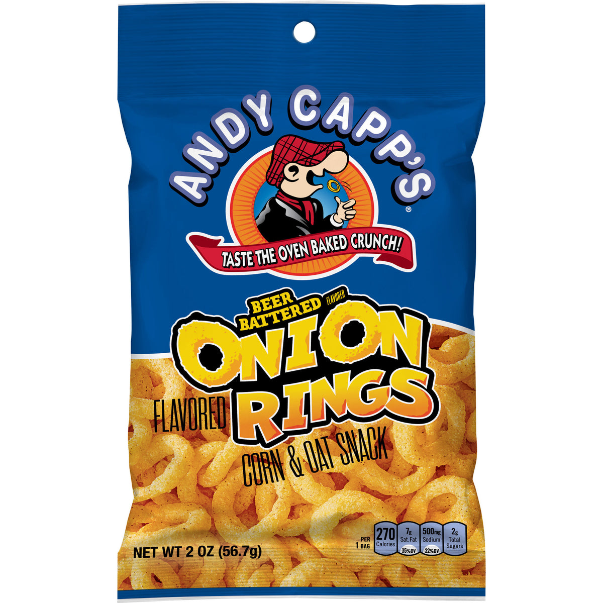 Andy Capps - Onion Rings Beer Battered 56,7 Gram