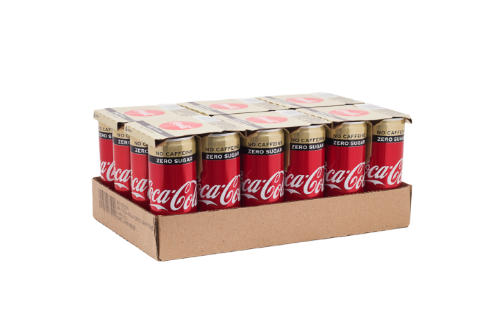 Coca Cola - No Caffiene 250ml 24 Dosen