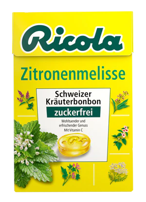 Ricola Zitronenmelisse Bonbon 50 Gramm (zuckerfrei)