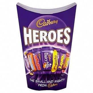 Cadbury - Heroes Carton 185 Gram