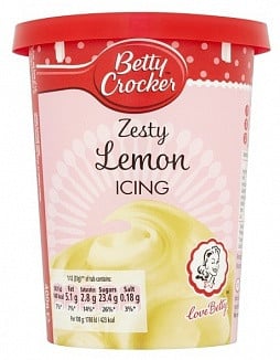 Glaçage au citron acidulé Betty Crocker - 400 grammes