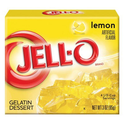 Jell-O - Gélatine au citron 85 grammes