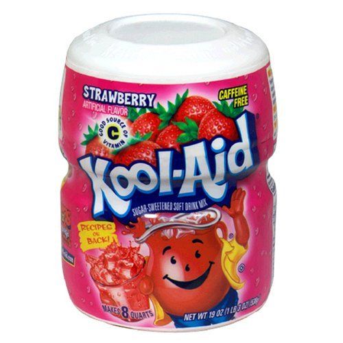 Kool Aid 8QT Fraise 538 grammes