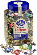 Assortiment de caramels et d'éclairs au chocolat Walkers 1250 grammes