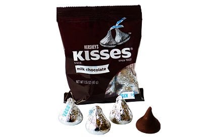 Hershey's Milchschokoladenküsse 43 Gramm