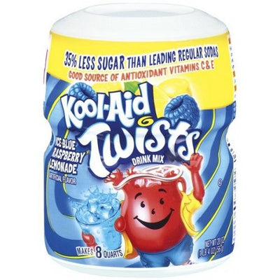 Kool Aid 8QT Eisblaue Himbeere 538 Gramm
