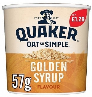Sirop pour porridge Quaker - Oat So Simple 57 grammes