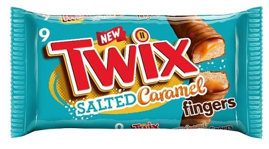 Twix - Salted Karamel 9-Pack 180 Gram
