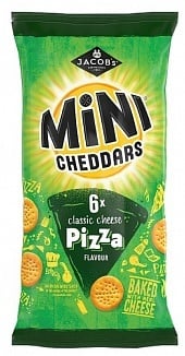 Jacobs - Mini pizzas au cheddar 138 grammes