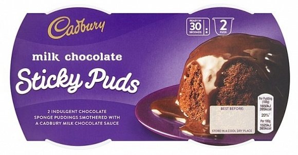 Cadbury - Chocolate Sponge Pudding 108 Gram