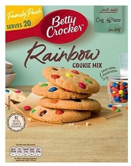 Betty Crocker - Regenbogen-Keksmischung