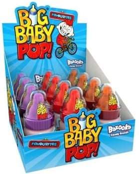 Bazooka - Big Baby Pop 32 Gram 12 Stück