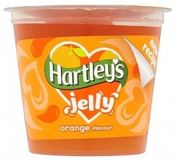Hartley's - Gelee-Orange 125 Gramm