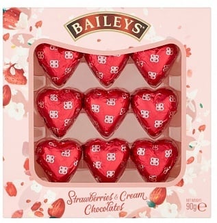 Baileys - Erdbeer-Sahne-Herzen 90 Gramm