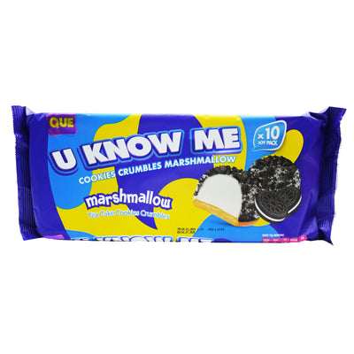 Que - U Know Me - Marshmallow-Teekuchen-Kekse, Krümel, 120 Gramm