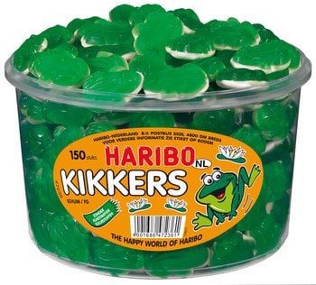 Haribo Silo Kikkertjes 150 Stuks 1050 Gram