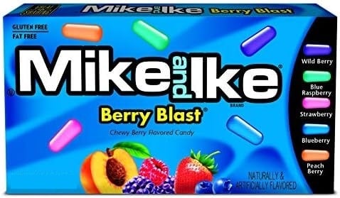 Mike &amp; Ike - Berry Blast 120 grammes