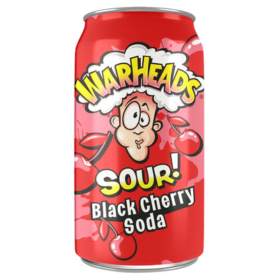 Warhead's Sour! Schwarze Kirschlimonade 355 ml