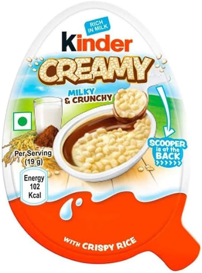 Kinder – Cremig, milchig & knusprig, 19 Gramm