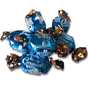 Walkers Karamell-Meersalz-Toffees 200 Gramm