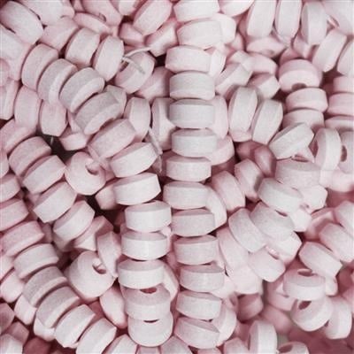 Lollywood - Süßigkeitenkettingen Roze 1 Kilo +/- 55 Stück