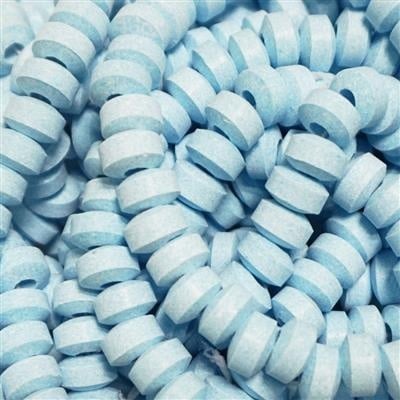 Lollywood - Snoepkettingen Blauw1 Kilo +/- 55 Stuks
