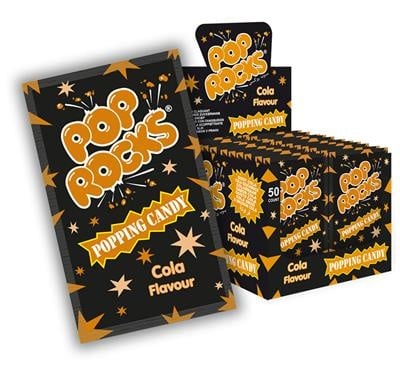 Pop Rocks - Knetter Cola Snoep 50 Stuks