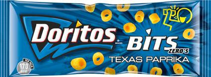 Doritos Bits Zeros Texas Paprika (blauw) 33 Gram 30 Stück