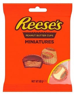 Reese's - Mini Peanut Buttercups 80 Gramm