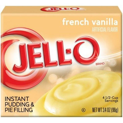 Jell-O - Französische Vanillepudding-Instantmischung 107 Gramm