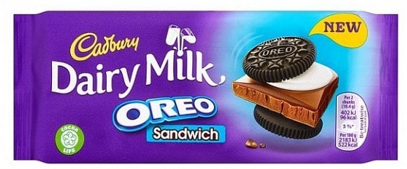 Cadbury - Dairy Milk Oreo Sandwich 92 Gram