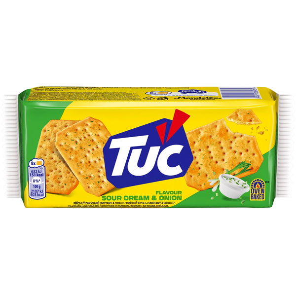 Tuc - Sour Cream & Onion 100 Gram ***THT 31-08-2026***