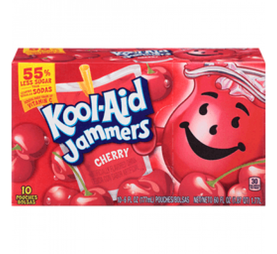 Kool-Aid – Sour Jammers Kirschgetränk, 10er-Packung