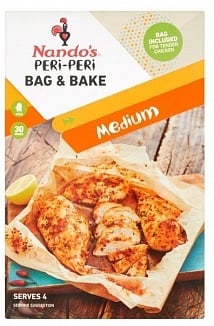 Nando's - Bag &amp; Bake Peri-Peri Medium 20 Gramm