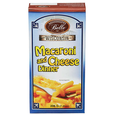 Mississippi Belle Wisconsin - Makkaroni-und-Käse-Gericht 206 Gramm