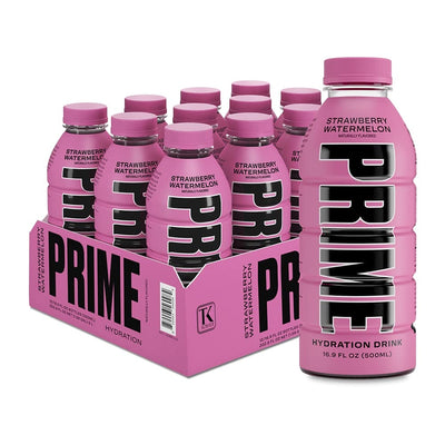 Prime - Hydration Drink Strawberry Watermelon 500ml 12 Stück
