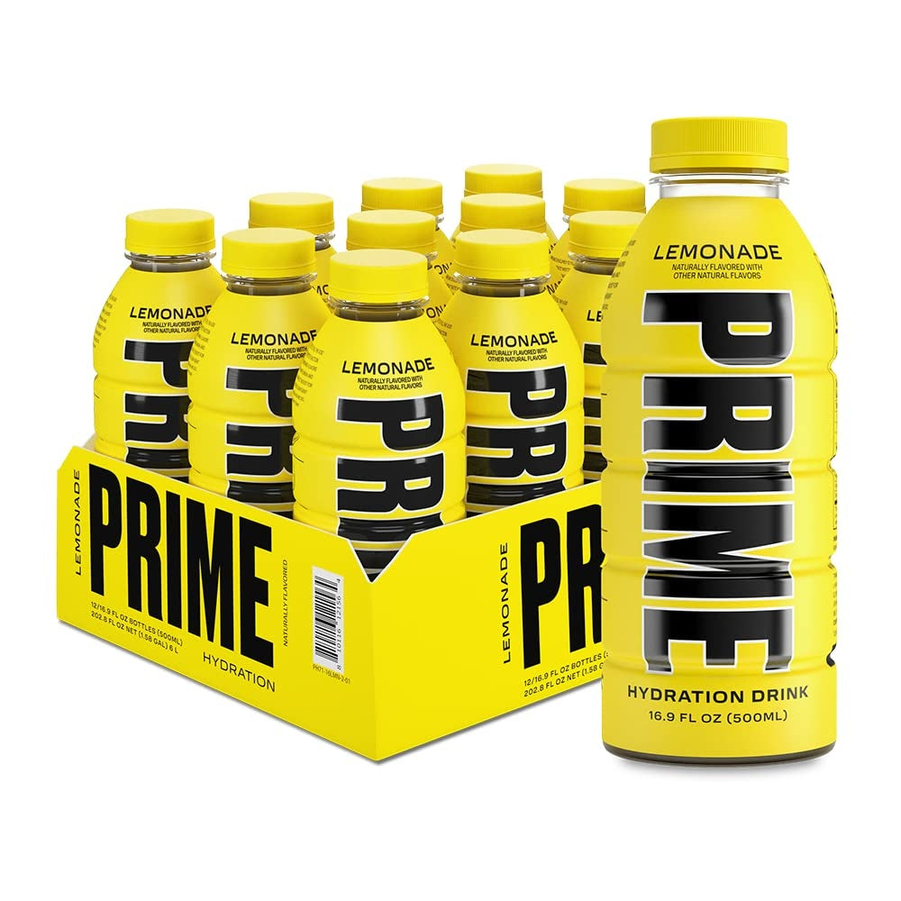 Prime - Hydration Drink Lemonade 500ml 12 Stück