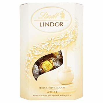 Truffes au chocolat blanc Lindt - Lindor 200 grammes